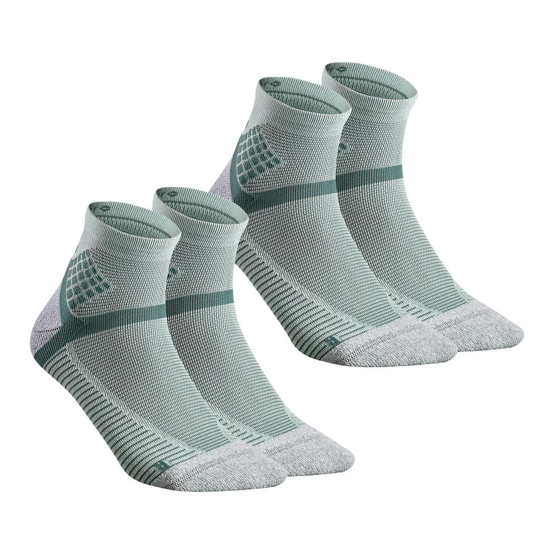 Adult Hiking Socks Mid 2-pack - 500