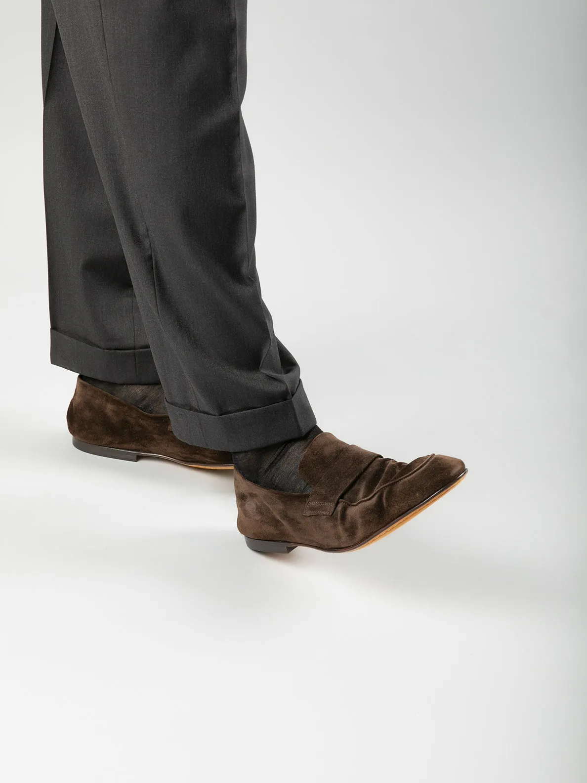 AIRTO 001 - Taupe Suede Loafers