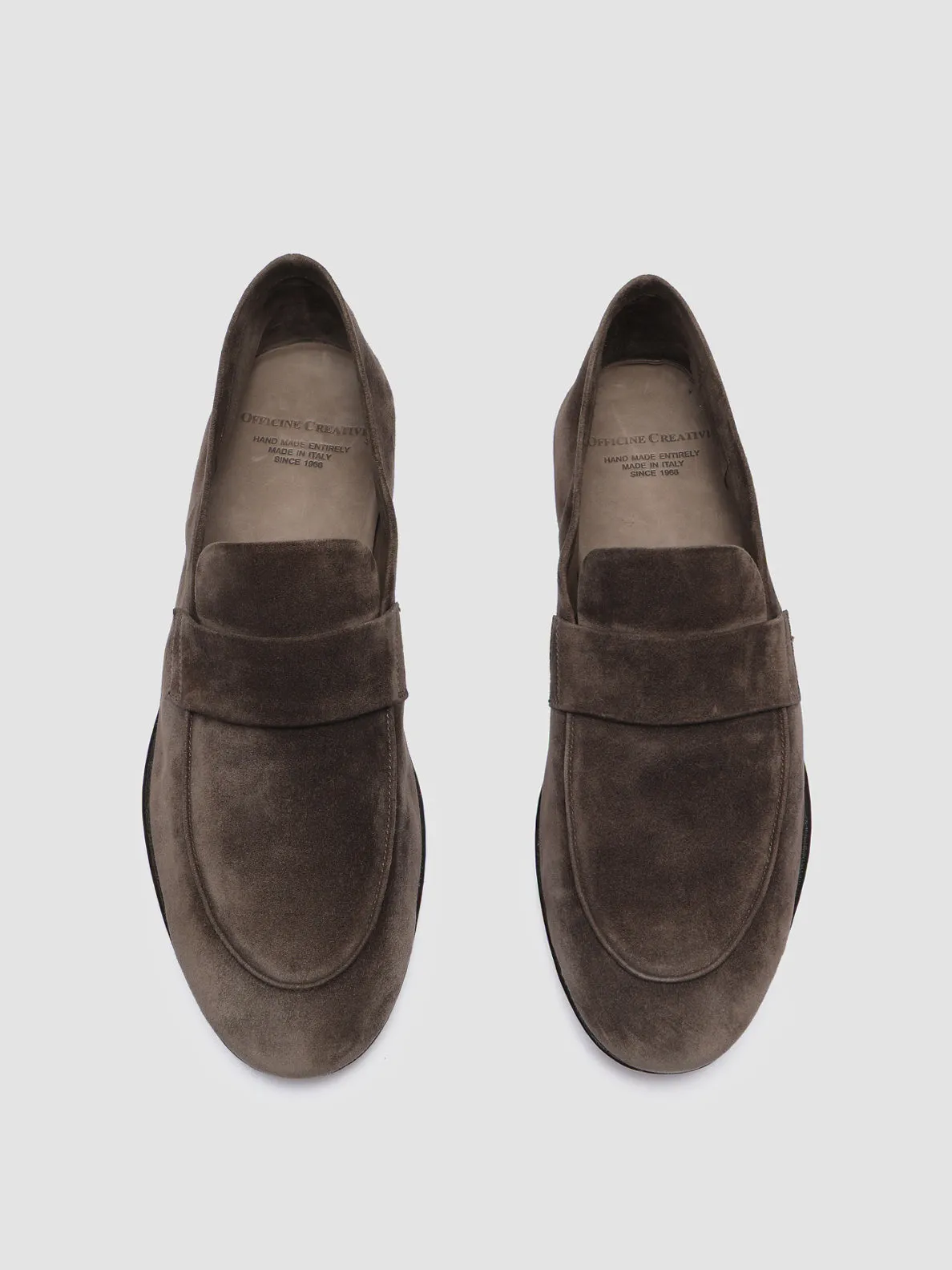 AIRTO 001 - Taupe Suede Loafers