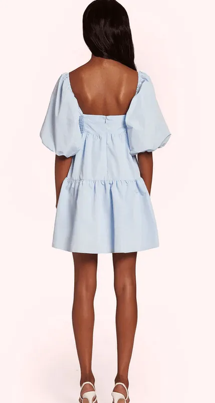 Amanda Uprichard Theodora Dress in Powder Blue