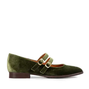 Anya Velvet Green