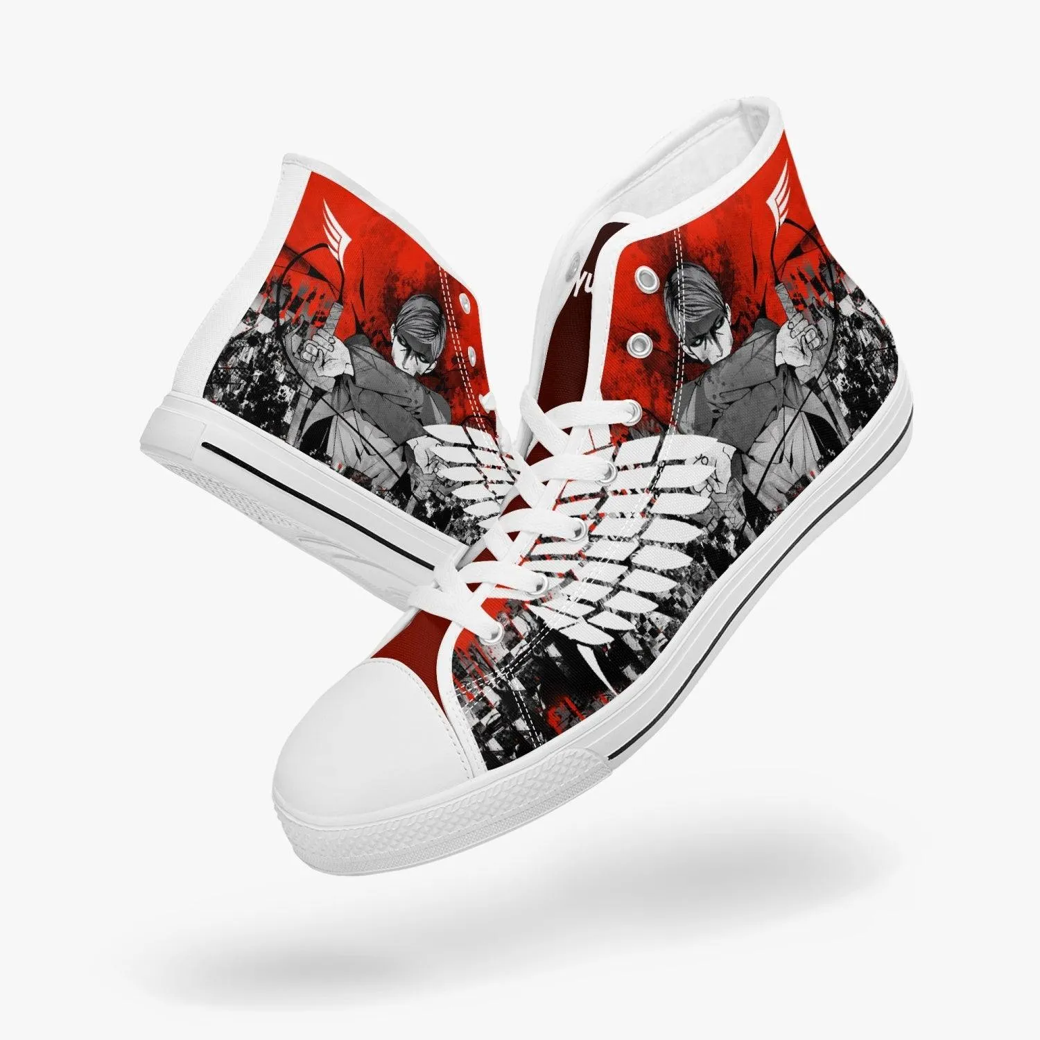 Attack On Titan Erwin Smith A-Star Mid Anime Shoes