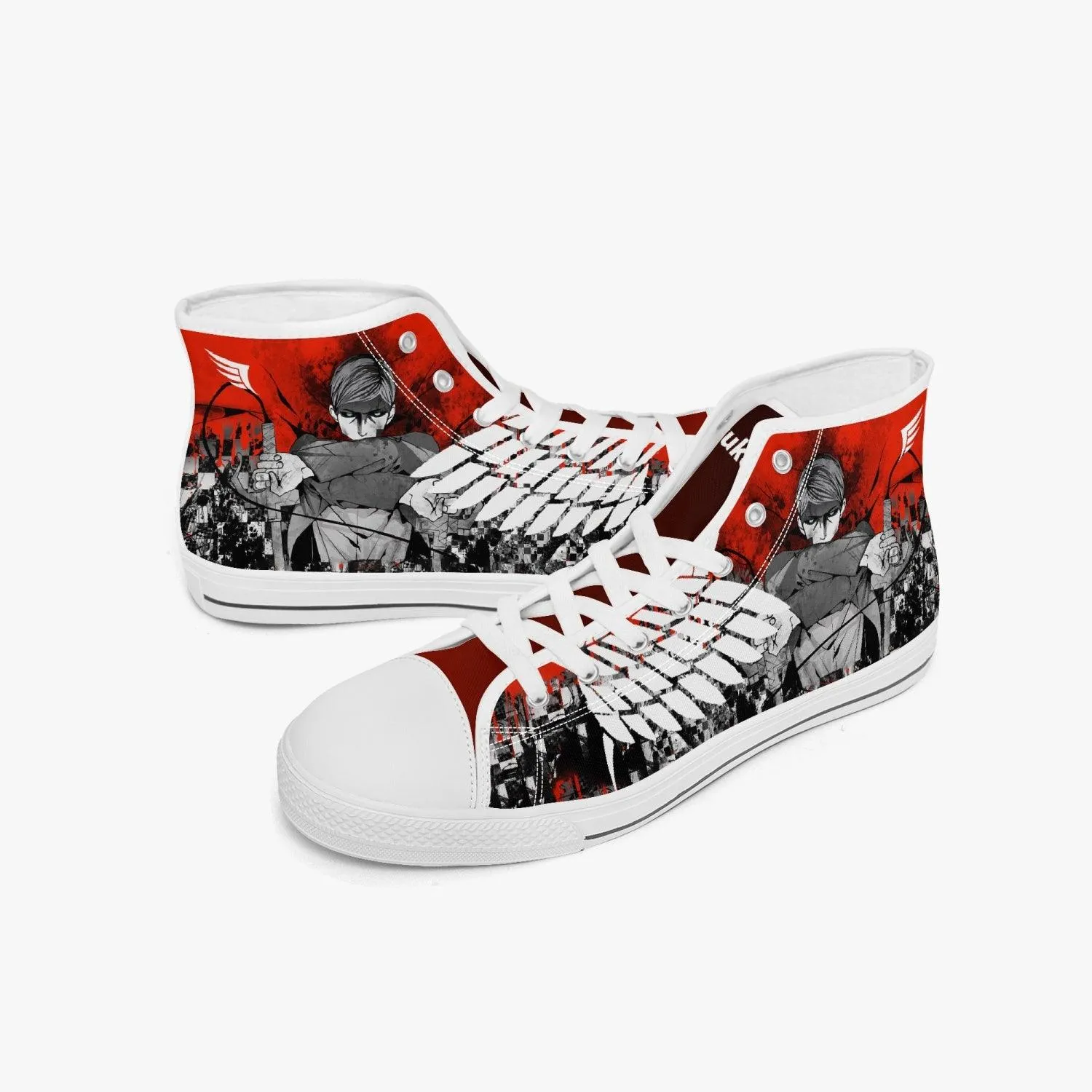 Attack On Titan Erwin Smith A-Star Mid Anime Shoes