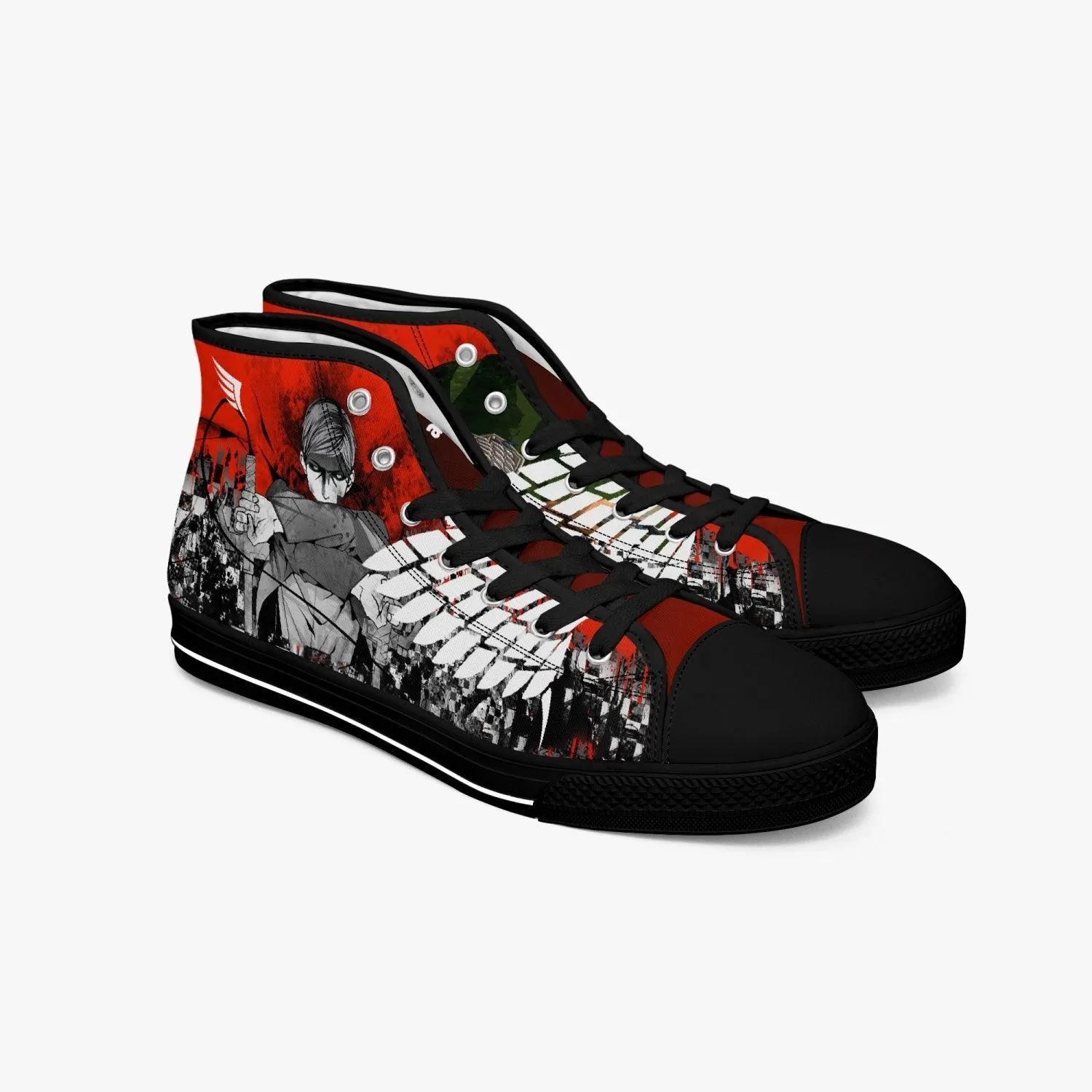 Attack On Titan Erwin Smith A-Star Mid Anime Shoes