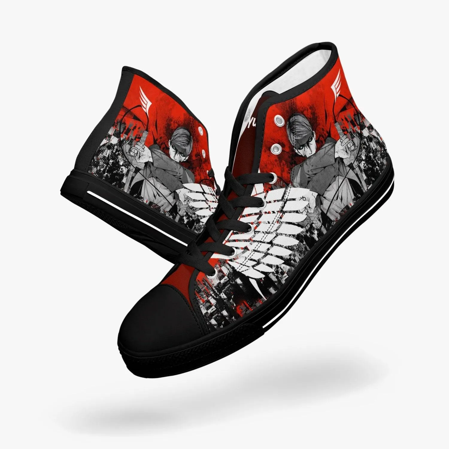 Attack On Titan Erwin Smith A-Star Mid Anime Shoes