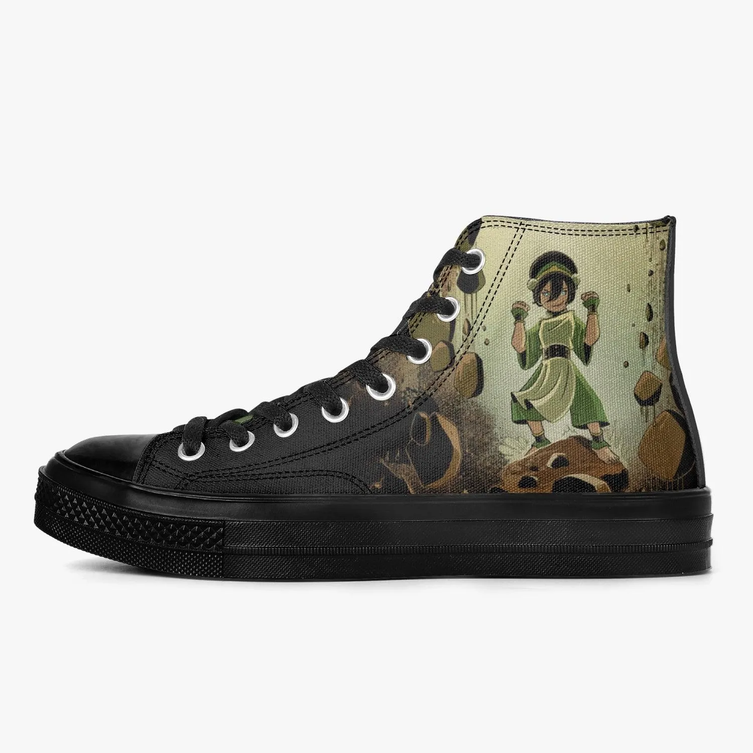 Avatar The Last Airbender Toph Beifong A-Star High Anime Shoes