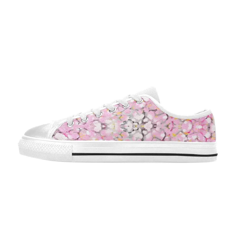 Baby Pink Leopard Plus Low Rise Women's Shoes up to size 12