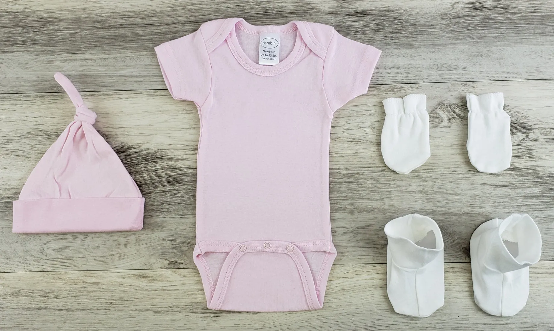 Bambini 5 Pc Layette Baby Clothes Set