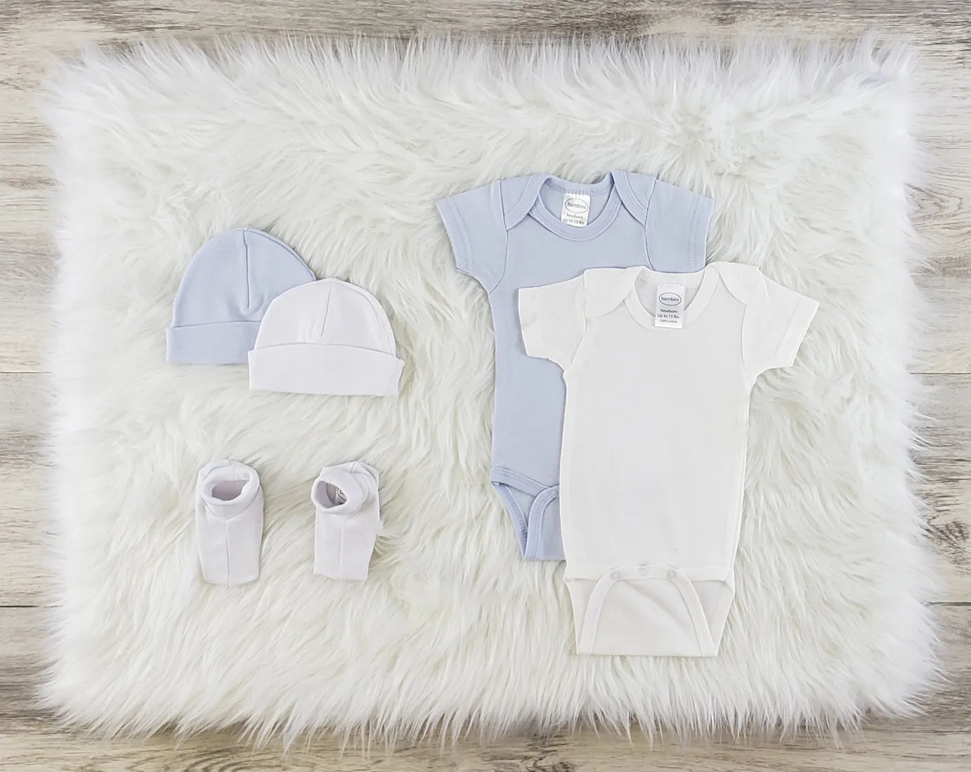 Bambini 5 Pc Layette Baby Clothes Set