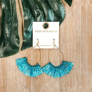 Caribbean Sunrise Earrings in Blue