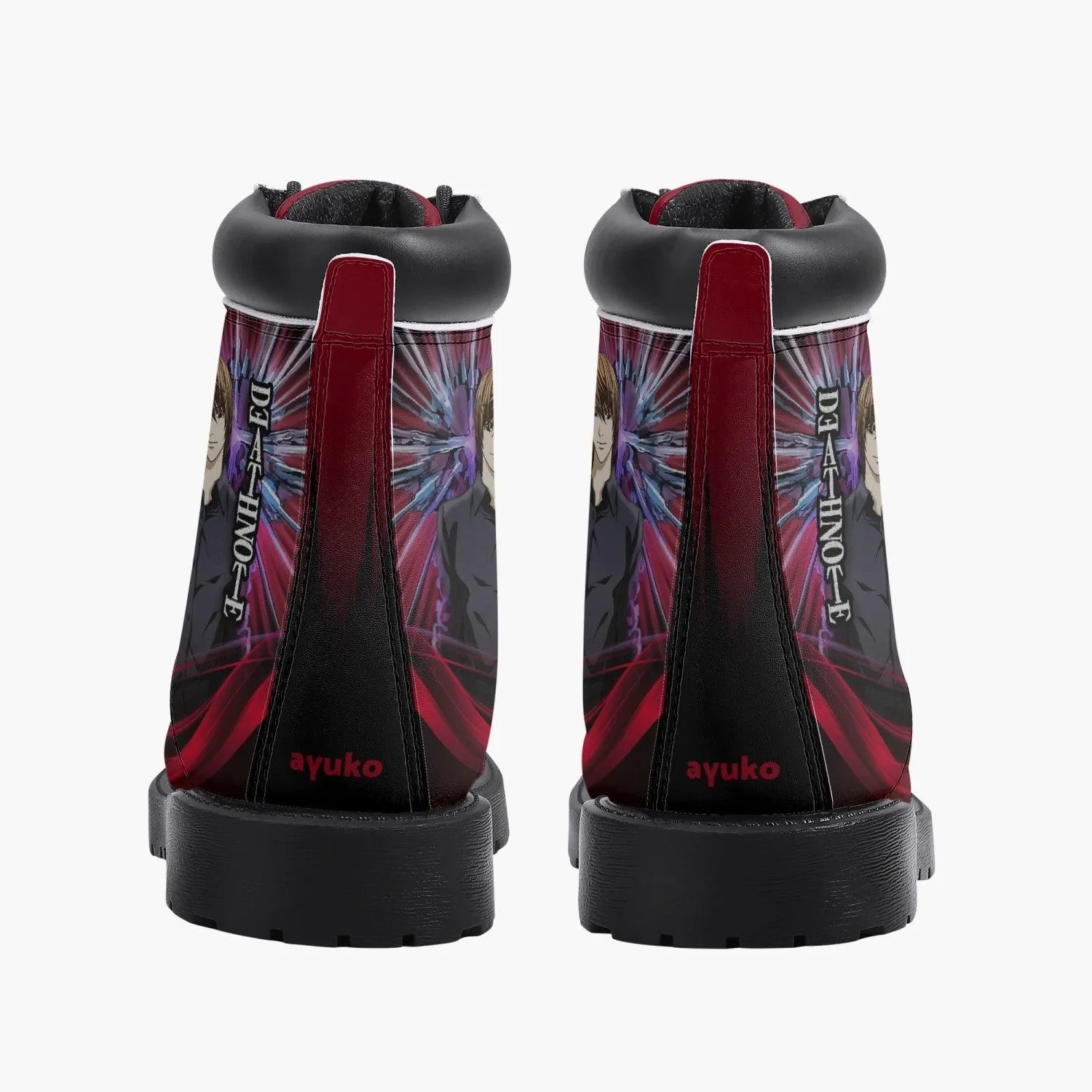 Death Note Light Yagami Apple Boots Anime Shoes