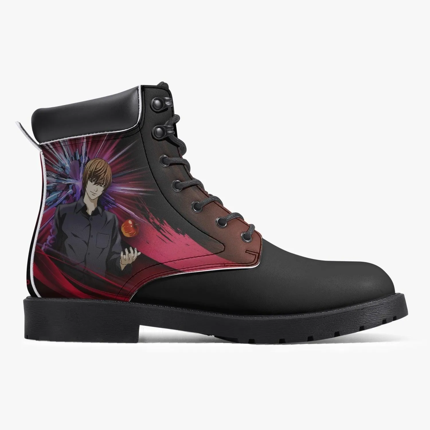 Death Note Light Yagami Apple Boots Anime Shoes