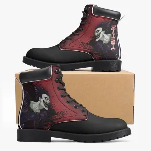 Death Note Ryuk Red Black Boots Anime Shoes