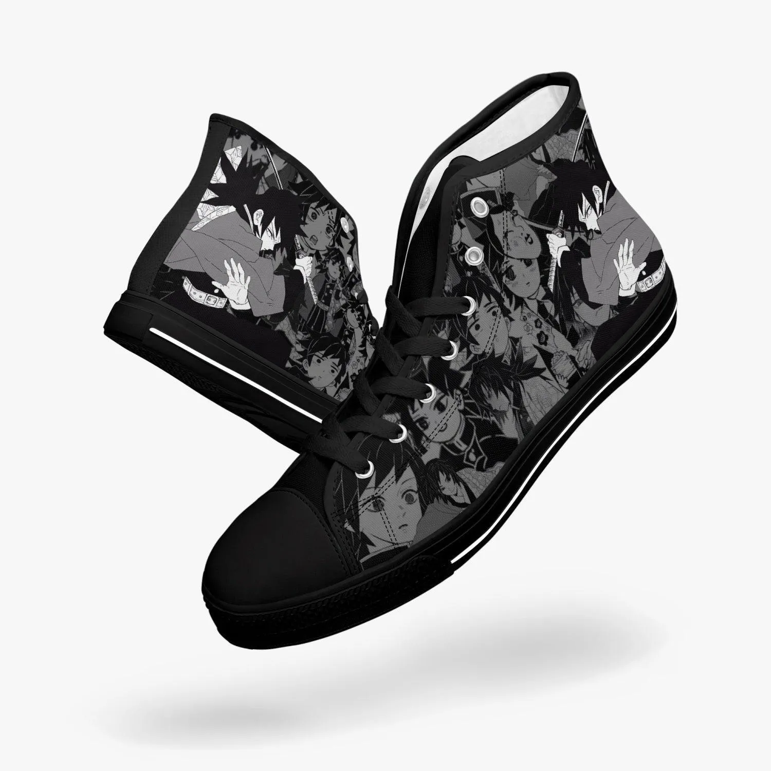 Demon Slayer Giyu Tomioka Manga A-Star Mid Anime Shoes