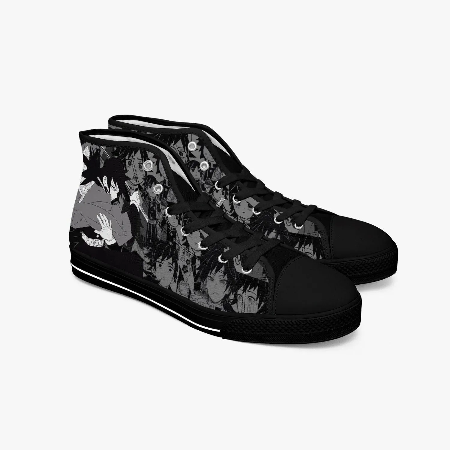 Demon Slayer Giyu Tomioka Manga A-Star Mid Anime Shoes