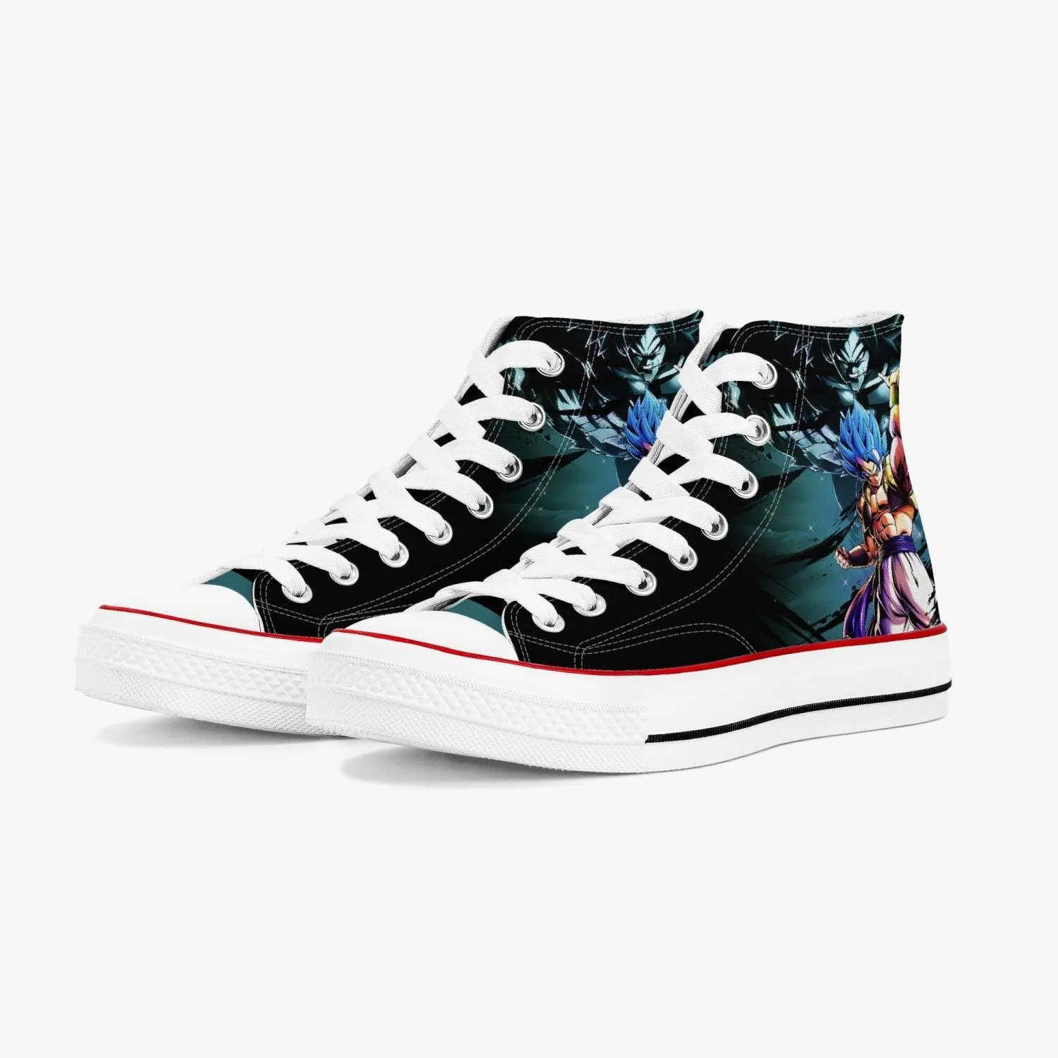 Dragonball Z Gogeta A-Star High White Anime Shoes