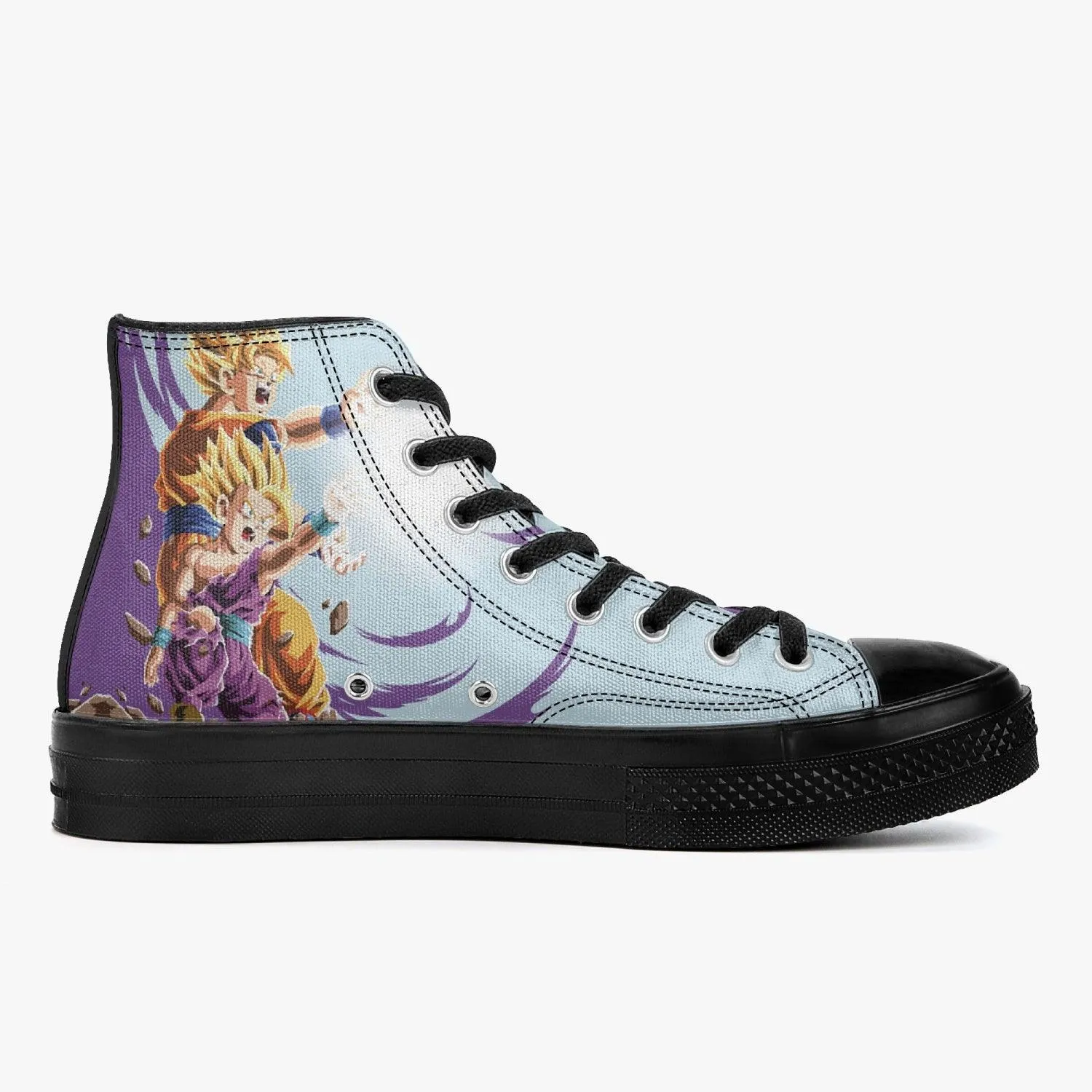 Dragonball Z Goku and Gohan A-Star High Anime Shoes