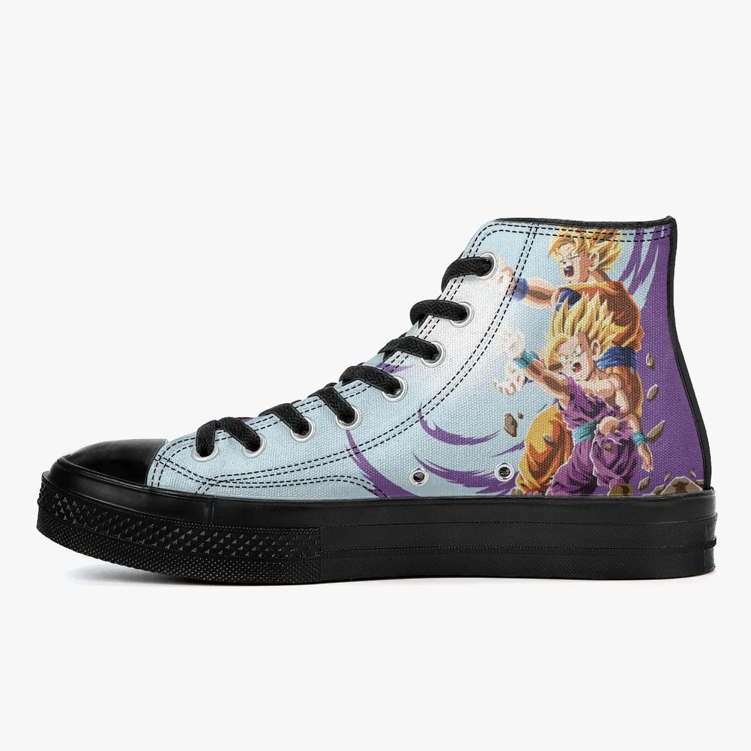 Dragonball Z Goku and Gohan A-Star High Anime Shoes
