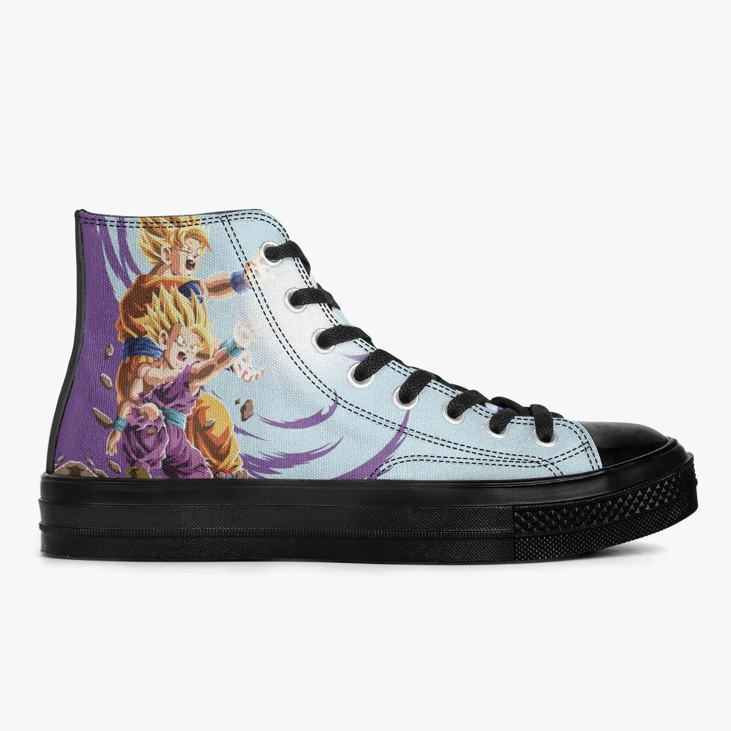 Dragonball Z Goku and Gohan A-Star High Anime Shoes