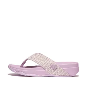 FitFlop Surf Multi-Tone Webbing Toe-Post Sandals Wild Lilac