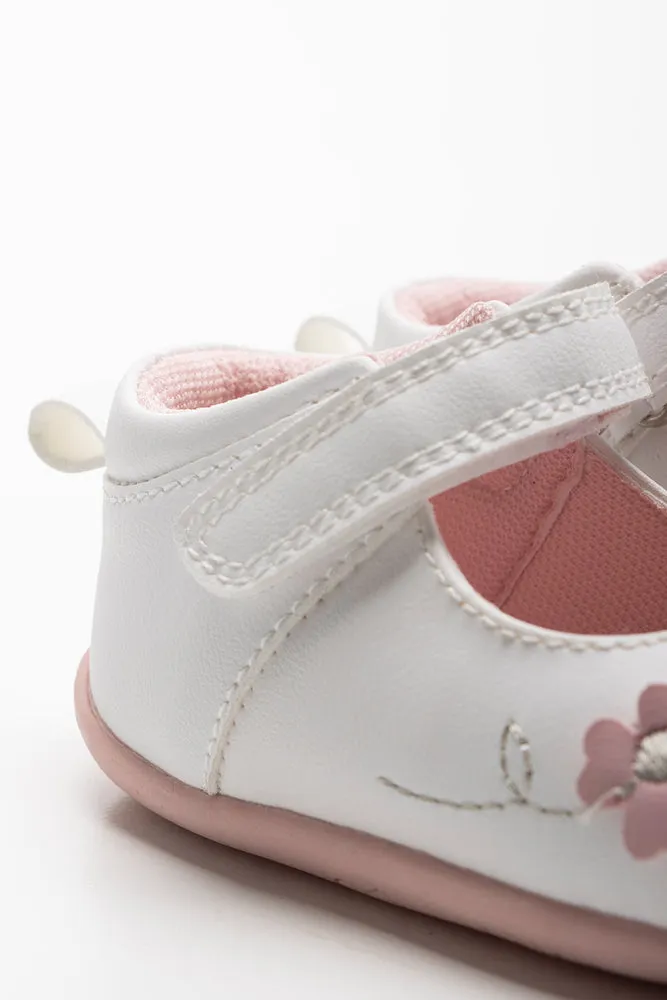 Flower Shoe White