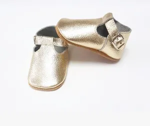 Gilt T-Bar Shoes
