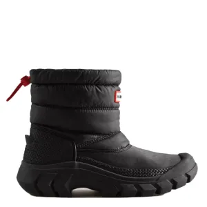 Hunter Women's Intrepid Insulated Short Snow Boots in Black