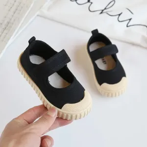 Kids Canvas Shoes Boys Girls Baby Sneakers Breathable Lightweight Soft Non-slip Boys Girls Canvas Shoes Children Casual Shoes