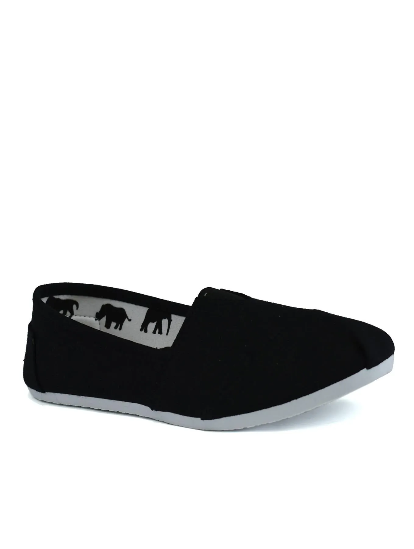 Lightweight Canvas Shoes Black