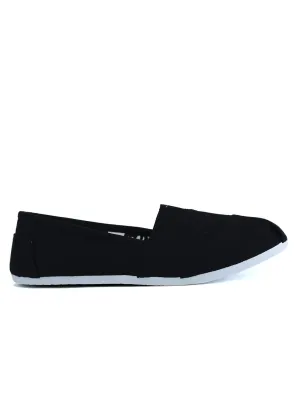 Lightweight Canvas Shoes Black