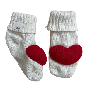 Luna   Luca Heart Booties