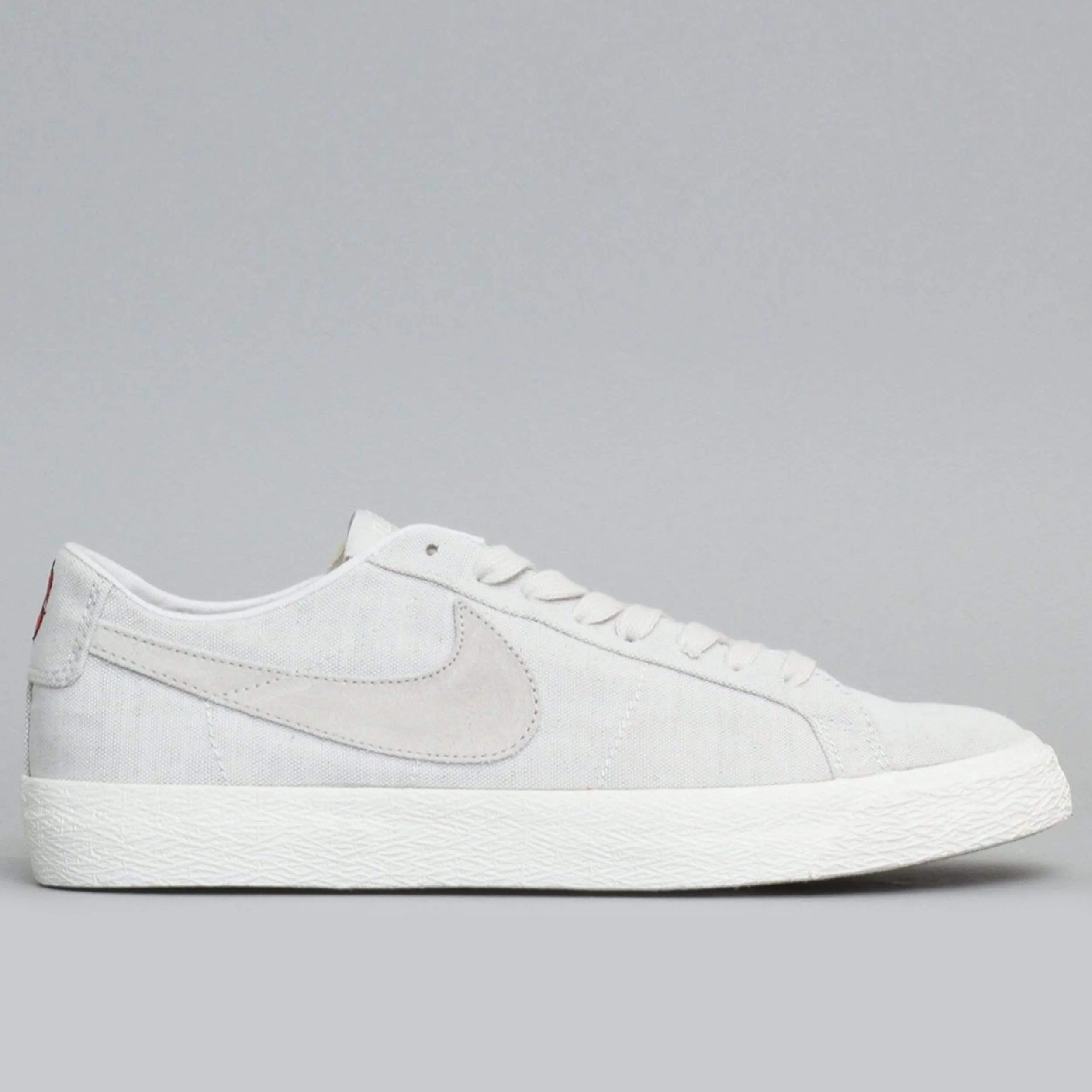 Nike SB Blazer Low Canvas Donconstructed Shoes Phantom / Light Bone
