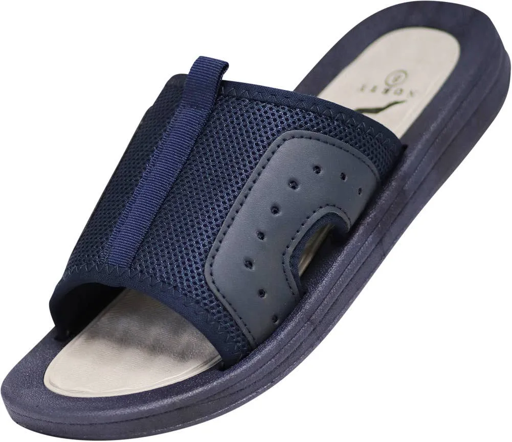 NORTY Mens 8-13 Navy Sandal 11517