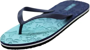 Norty WOMENS 5-10 SANDAL FLIP FLOP BLUE   12103