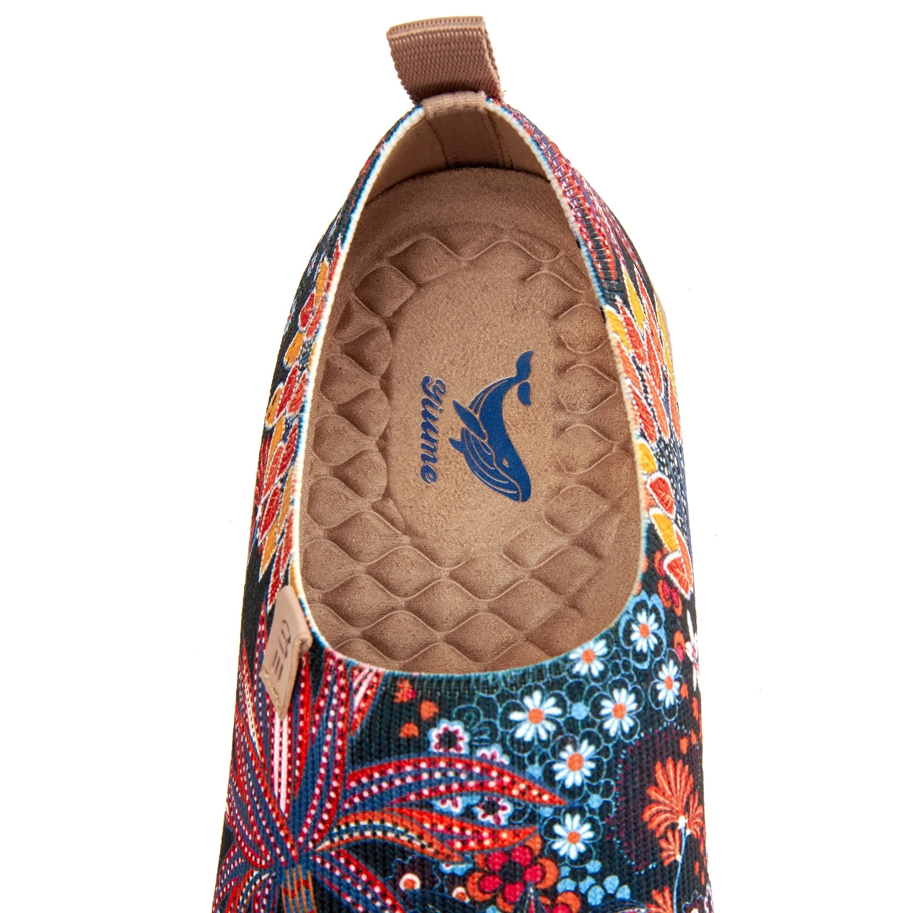 Quirky Plants Women's Slip-On Shoes Painted Canvas Sneakers