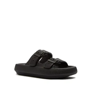 Qupid Leenie Comfort Slide in Black