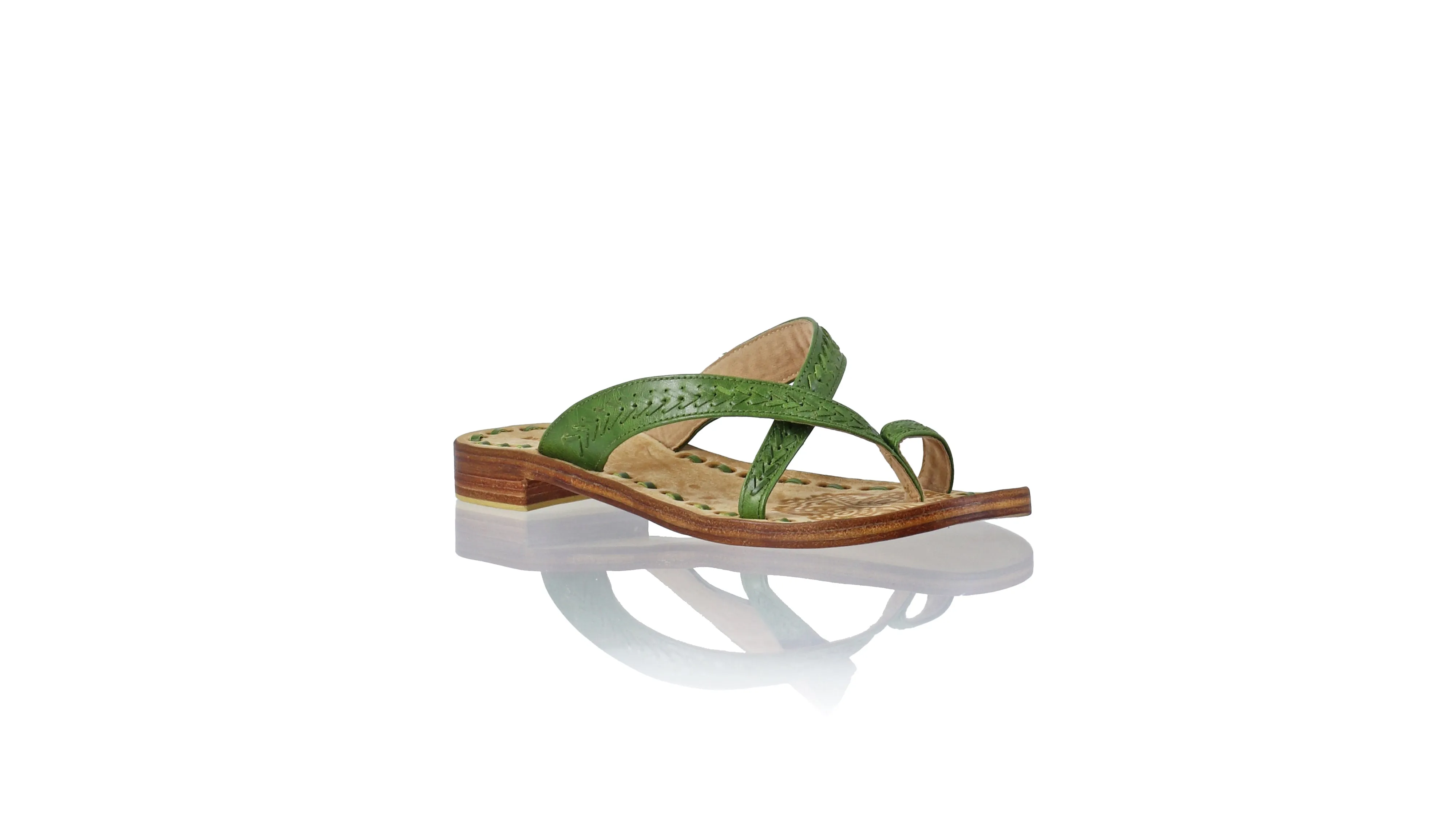 Romance No Strap 20mm Flat - All Green Vintage