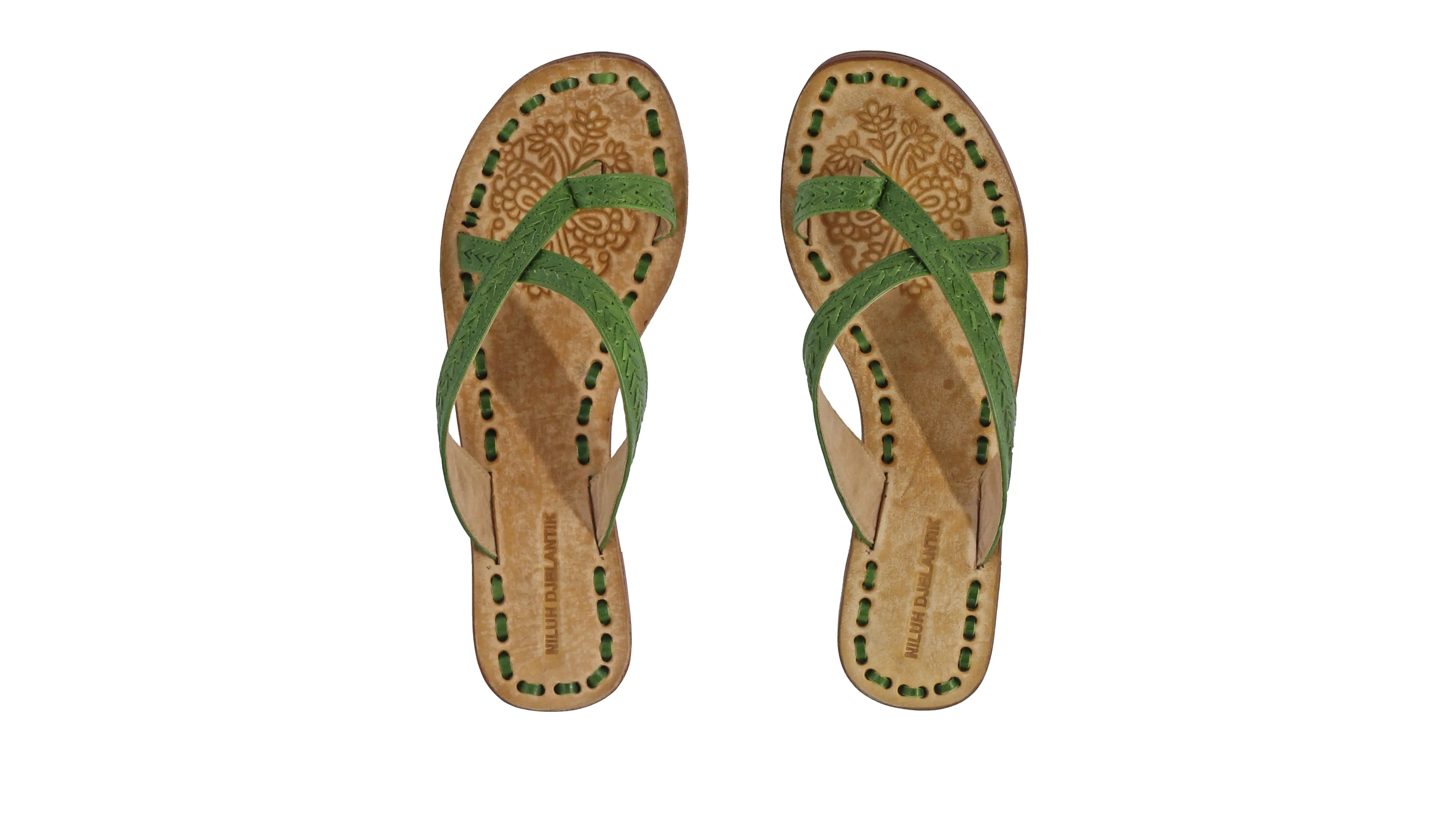 Romance No Strap 20mm Flat - All Green Vintage