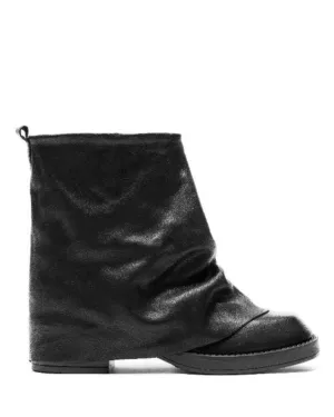Shorty Black Leather