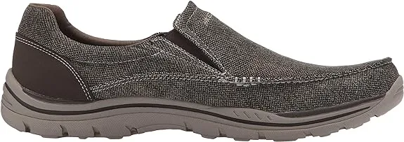 SKECHERS MEN RELAXED FIT: EXPECTED - AVILLO-64109 Dark Brown