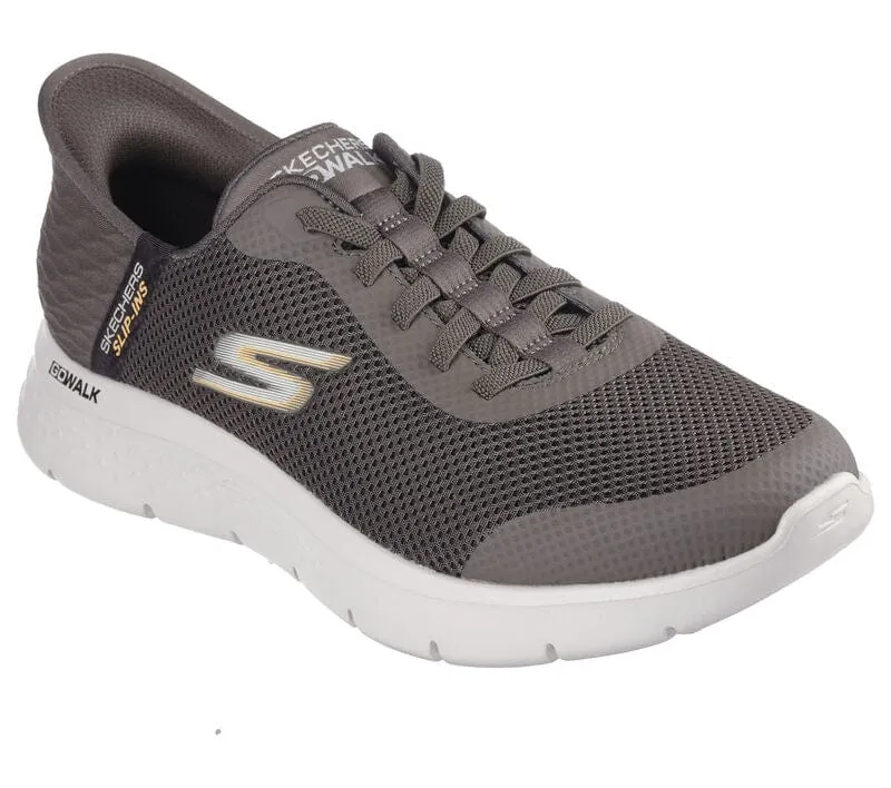 Skechers Men's Go Walk Flex Sneakers- Brown