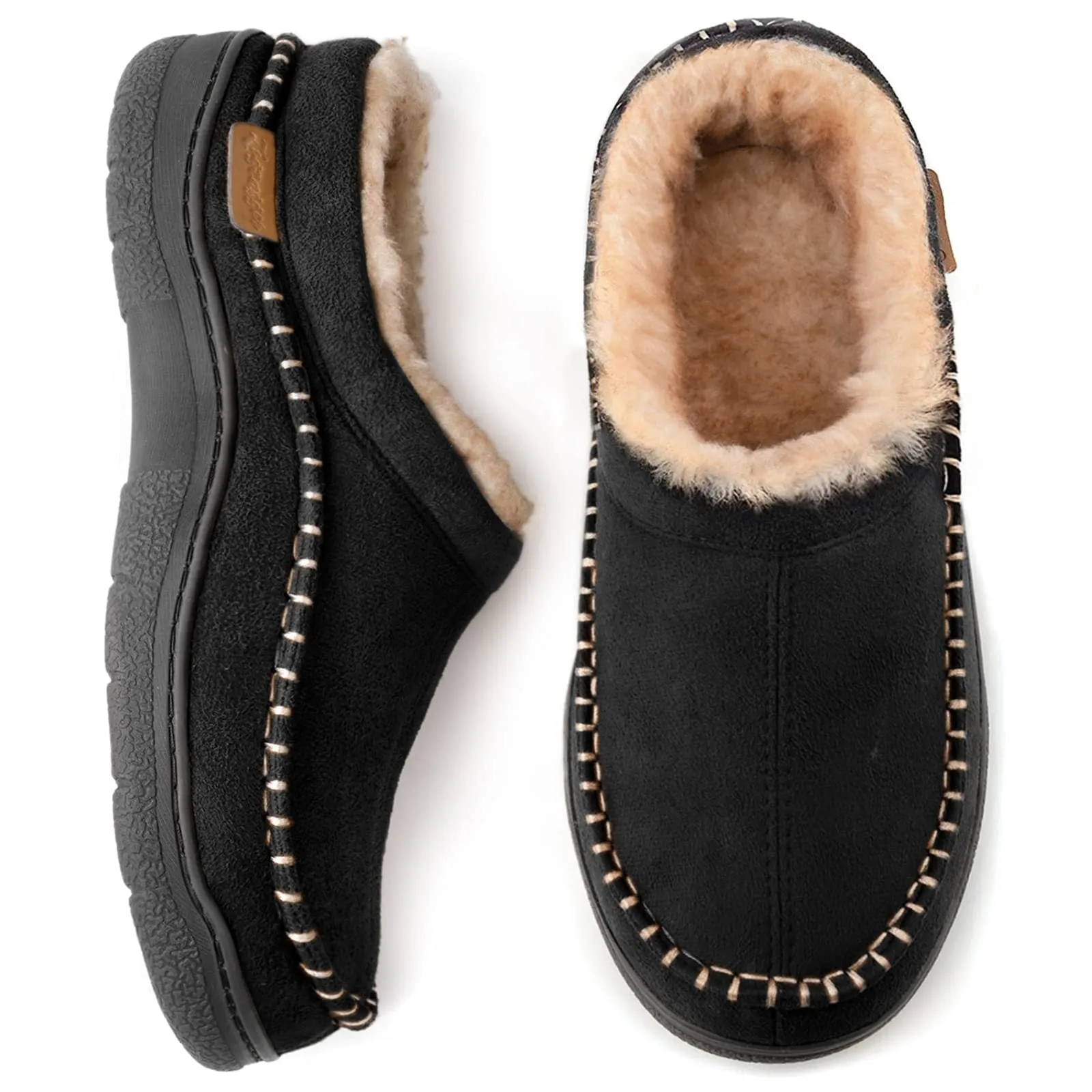 Soft plush slippers