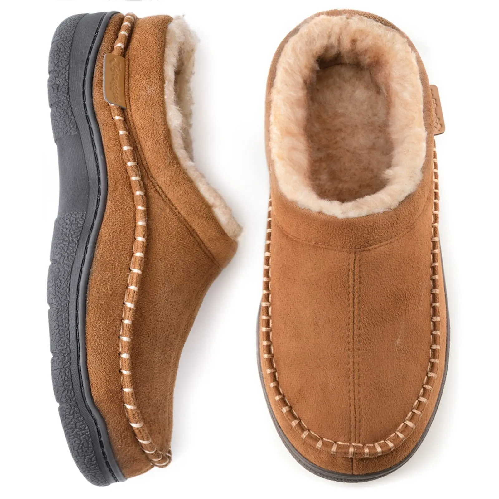 Soft plush slippers