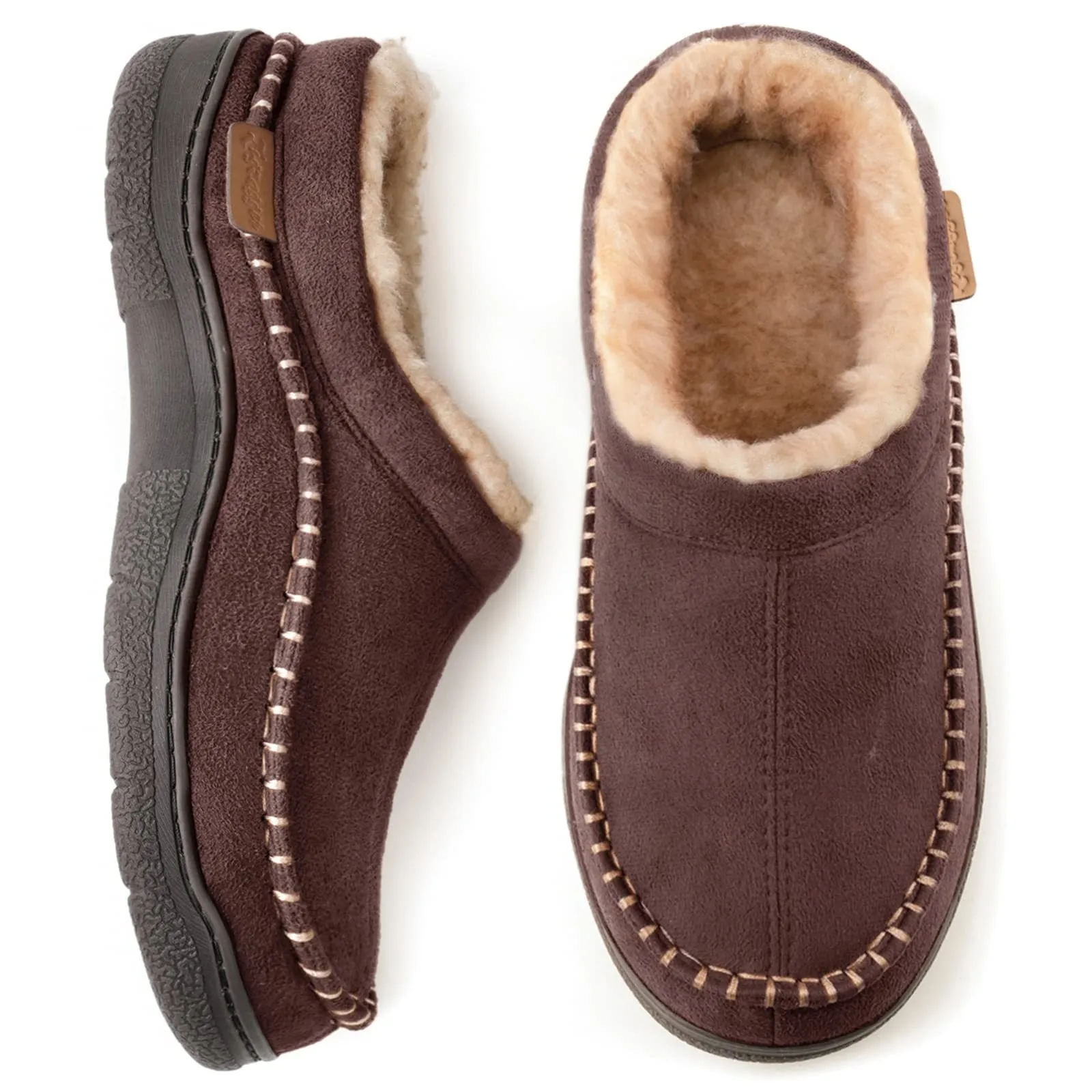 Soft plush slippers