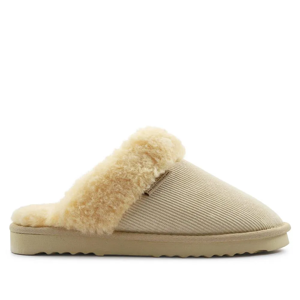 Soft, Warm-Lined Mule Slippers - EDNB40088 / 326 910