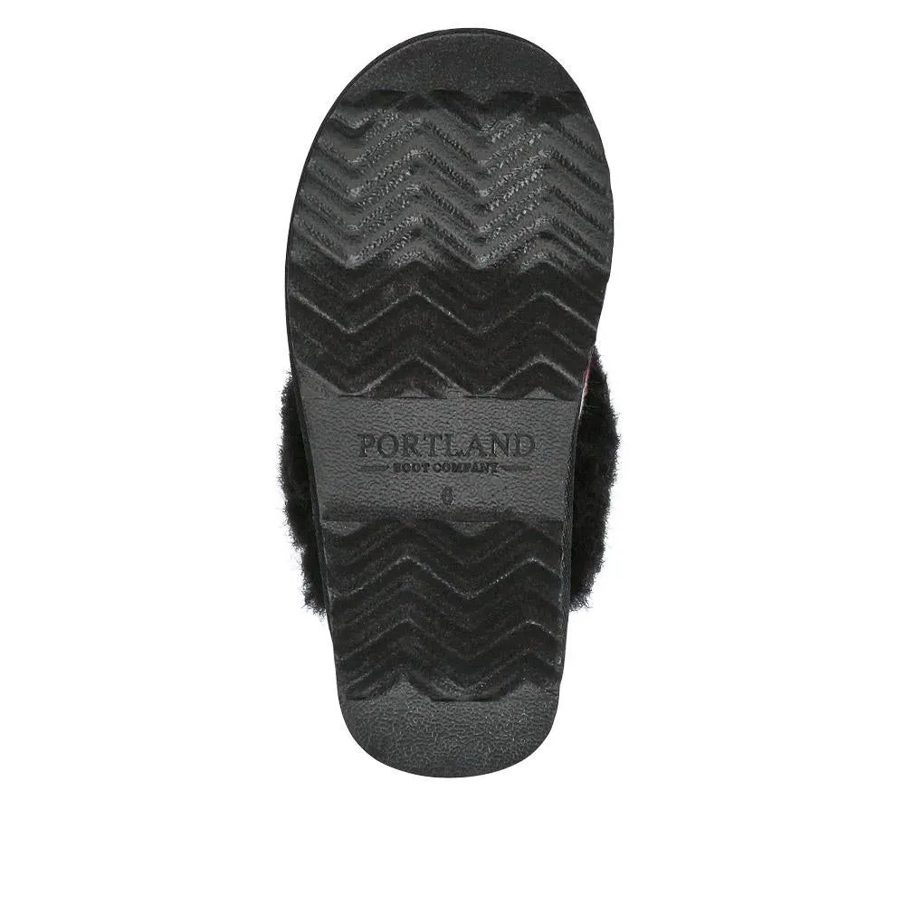 Soft, Warm-Lined Mule Slippers - EDNB40088 / 326 910