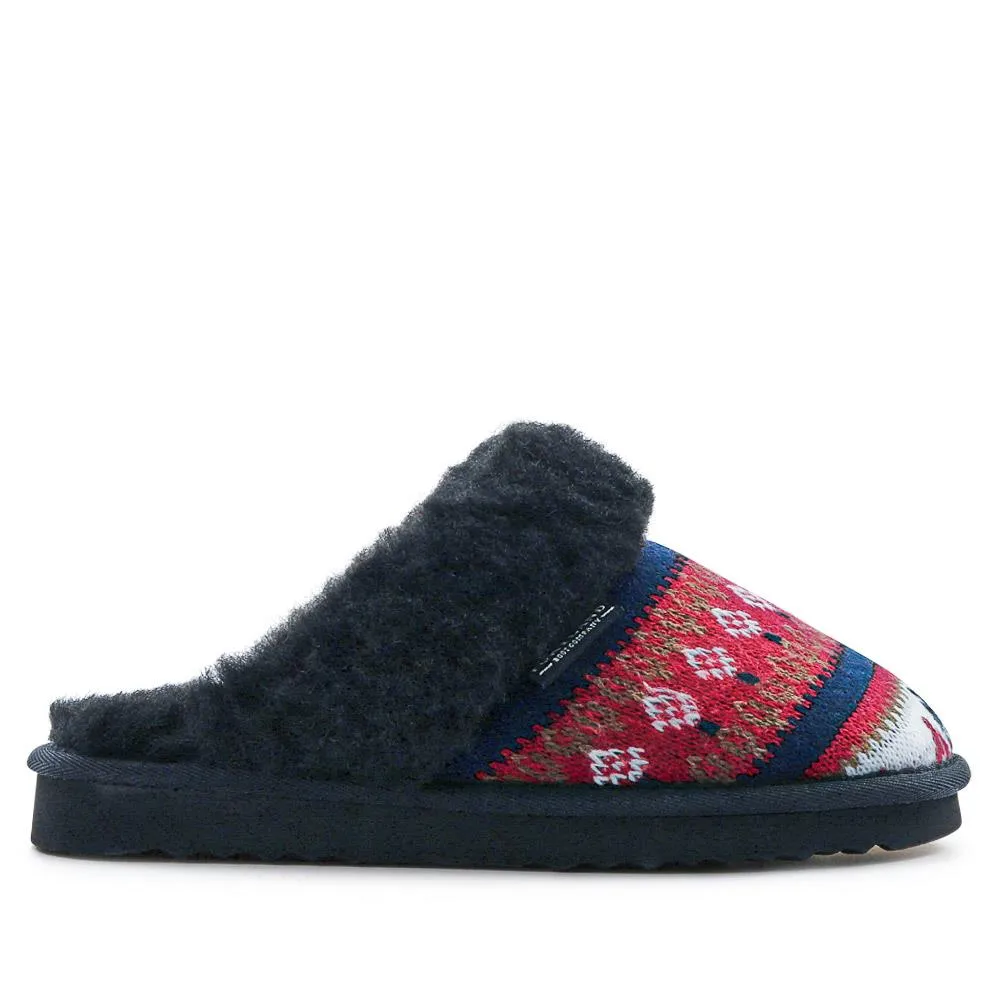 Soft, Warm-Lined Mule Slippers - EDNB40088 / 326 910