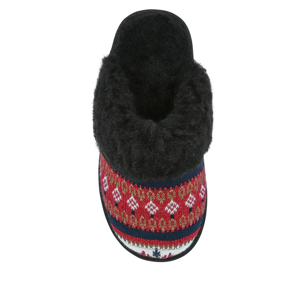 Soft, Warm-Lined Mule Slippers - EDNB40088 / 326 910