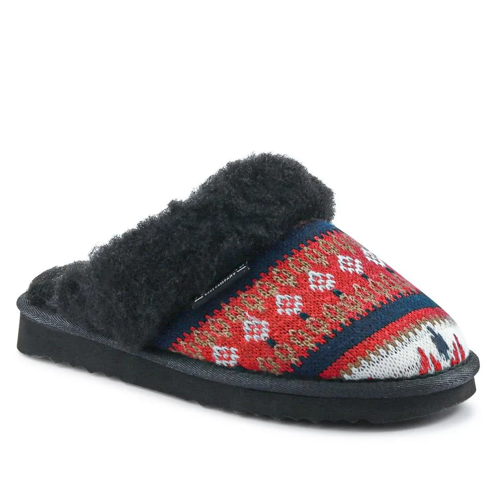 Soft, Warm-Lined Mule Slippers - EDNB40088 / 326 910