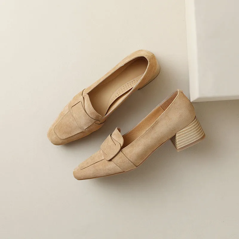 Suede Loafers Women - Zyah
